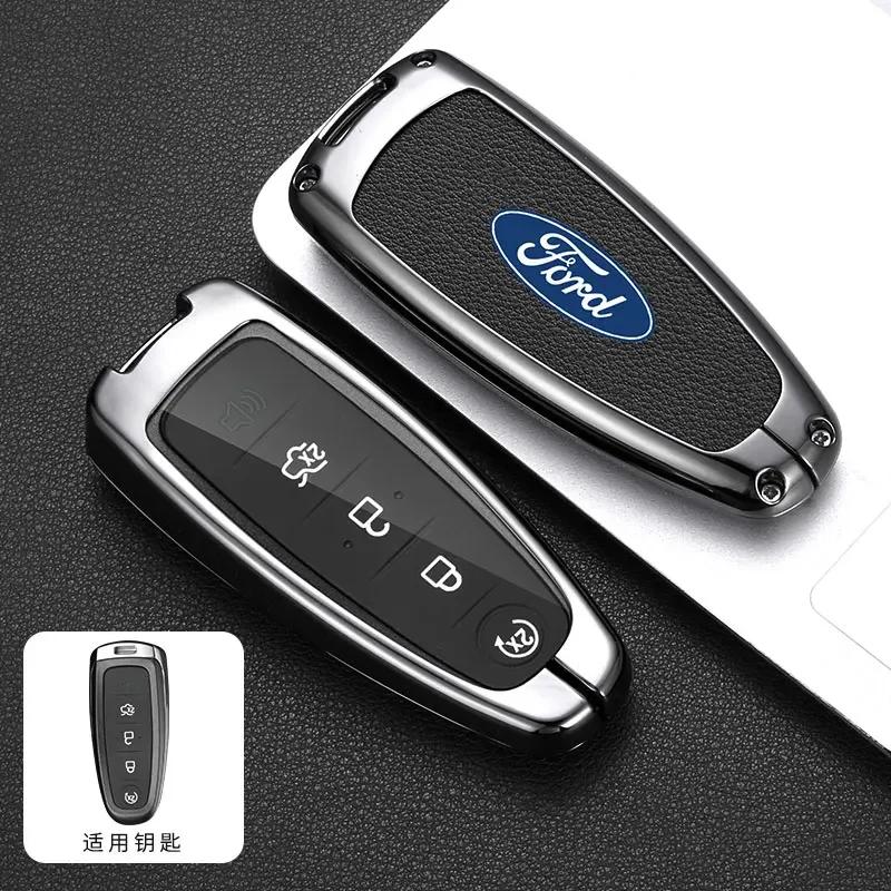 Autoaufkleber Autoaufkleber 2025 Heißes Auto Schlüsselanhänger Hülle Schale Für Ford Escape 2013 2014 2015 2016 2017 2018 2019 Escort Edge Taurus