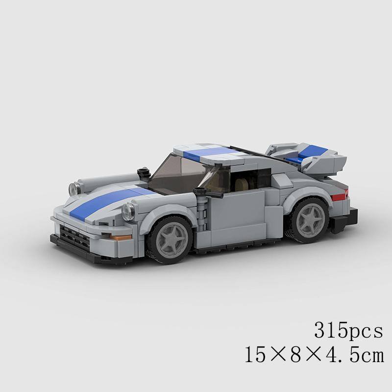 City MOC Speed Pickup Police car GT Racing Sport Model Building Block Super Race F1 Technical Vehicle brick Christmas Gift Toy