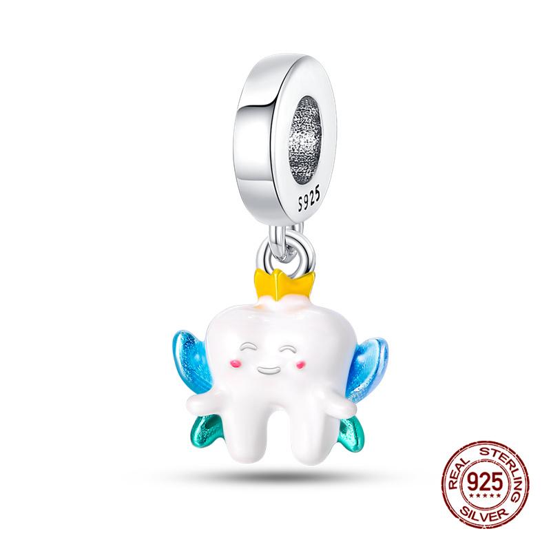 New In Medical Care Series-Medical Box Heart Charms Beads Fit 3Mm Original Bracelet Women Copper Fine Charms Jewelry Gifts