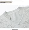 2026 Spring V-Neck Sweater for Middle-Aged & Elderly Women – Stylish Knit Top