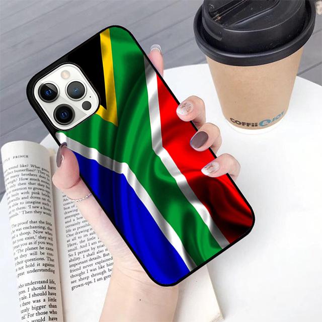 South Africa Flag Phone Case For iPhone 17 Air 14 15 16 16e 13 12 Max Cover For Apple iPhone 17 Air 11 Pro Max Plus Coque