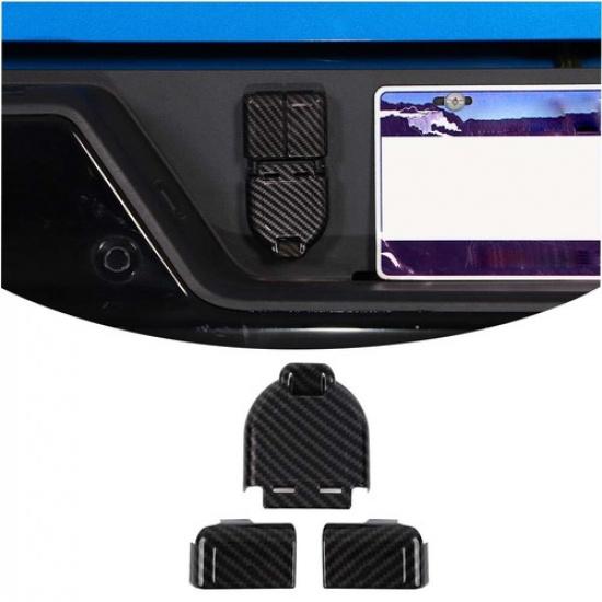 Для Chevy Silverado/GMC Sierra 22+ Аксессуары: Крышка розетки прицепа из карбона