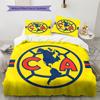 Club America Pattern Bedding Home Decoration Birthday Gift (1 * Duvet Cover + 2 * Pillowcase, Without Core)