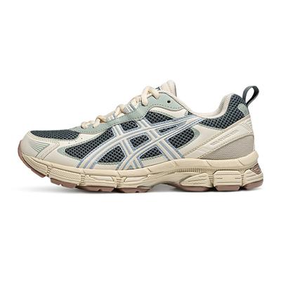 Gel Exalt 2 Abrasion Resistant Breathable Low Top Running Shoes Women's Gray Green Sneakers 1012B869-020