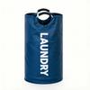 Foldable Laundry Storage Basket Extra Large Oxford Cloth Aluminum Padded Handle Waterproof Bathroom Balcony Organizer Household