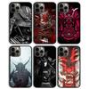 Samurai Demon Phone Case Back Cover for iPhone 17 Air 16 15 14 13 11 12 Pro Max Plus Shell Coque