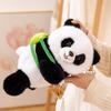Bambola Peluche Animale Carina e Affascinante Zaino Panda Procione Lupo Orso Rana Capibara Pinguino Elefante Zaino Peluche Gentile Regalo Progettato Per
