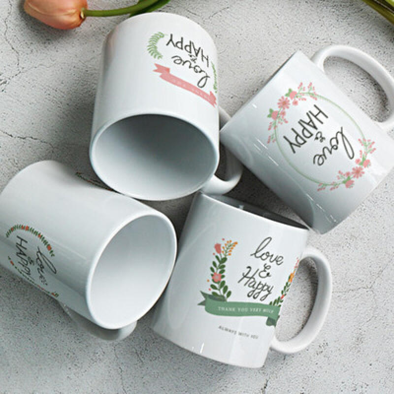 ci388-Design Mug 4p-Thank You Cup Love & Happy
