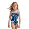 Girls One Piece Swimsuit Summer Kids Swimwear Beachwear Hawaiian Print Casual Fashion Swim Suit for Children