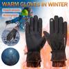 Winter Ski Gloves Waterproof Windproof Thermal Insulated Gloves with Adjustable Wrist Strap and Touchscreen Compatible Design for Outdoor Sports