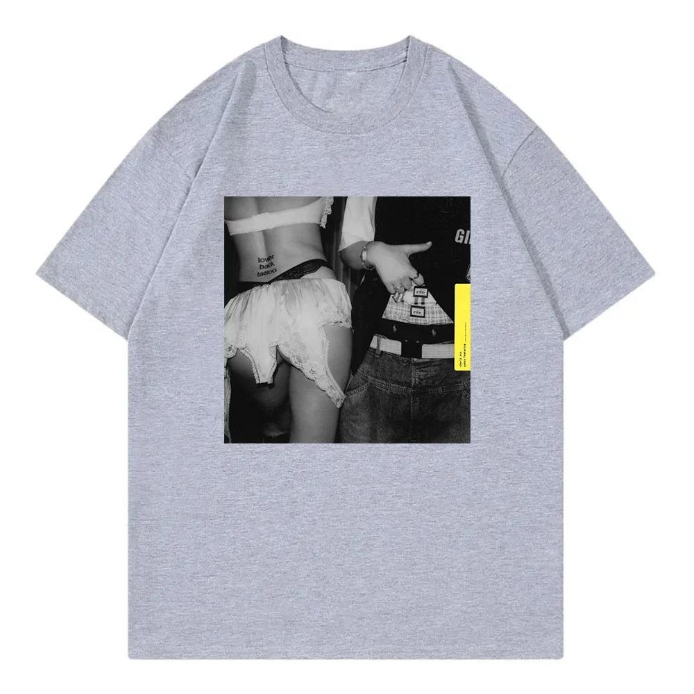 Summer men's pure cotton T-shirt Charli XcX Billie Brat Song of the Summer Printed T-shirt Charli Likes Boys Short sleeves soft