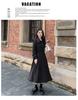 Women's Spring 2024 Long Sleeve Shirt Dress with Fashionable Vest - Two-Piece Set