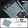 Auto Wireless Charging Silicone Pad Fit for BYD Leopard 5 2025 Modified Car Center Console Non-slip Storage Box Pad Upgrade Part