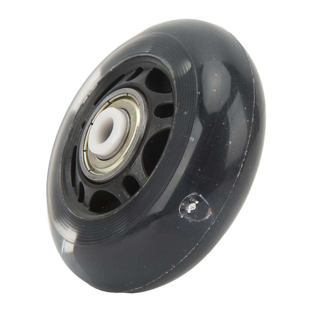 4 Stück Leuchtende Rollschuhrollen 63mm PU Flash Inlineskater-Rollen für Inlineskateboards Rollen