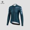 Men Women Cycling Long Sleeve Jersey Breathable Quick Dry Performance Top Road Bike
