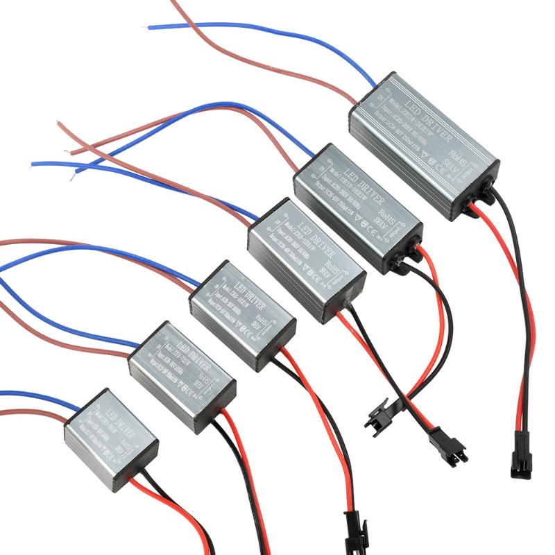 Led Driver Ballast Ac85-265V 1-24W 250Ma Adapter Transformer Lighting For Outdoor Waterproof Wall Lamp Floodlight