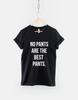 No Pants Shirt, Funny Lazy Day T Shirt, Sarcastic Humor Graphic Tee, Gift for Introvert Friend