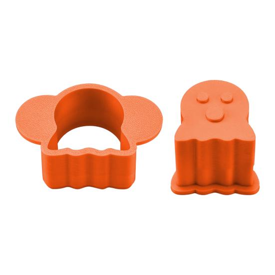 Halloween Cake Pop Mold Set Pumpkin & Ghost Shape Press for Baking Cookies Candy Food-Grade Baking Cake Pop Kit