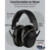 The AutoStory BDS Safety Ear Muffs – Premium Noise Reduction Headphones NRR 20dB SNR 26dB, Adjustable & Foldable Hearing Protection for Kids & Adu
