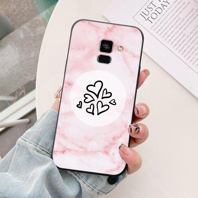 silicon case For Samsung Galaxy A8 2018 A530 A530F case astronaut Soft TPU Phone Cover For Samsung A8 Plus 2018 A730 A730F Case