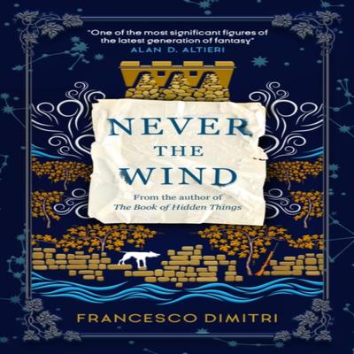 Never the Wind by Francesco Dimitri Paperback Book 9781789099812