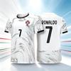 2026 Ronaldo Fan Edition Maglia da Calcio Leggera Traspirante Abbigliamento Sportivo Top Maglietta da Allenamento all'Aperto T-shirt Estiva da Uomo