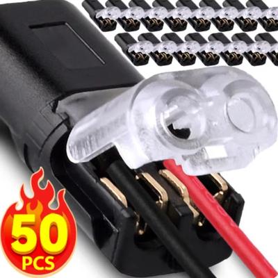 Waterproof Plug Wire Connector 2 Pin Way Cable Plug Car Electric Wire Snap Connectors Strip Terminal Connection Wholesale