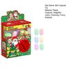 Halloween Mini Capsule Toy Machine 6/12/16 Random Surprise Eggs Cute Cartoon Gashapon Machine Mini Round Capsule Gift for Kindergarten Xmas Easter