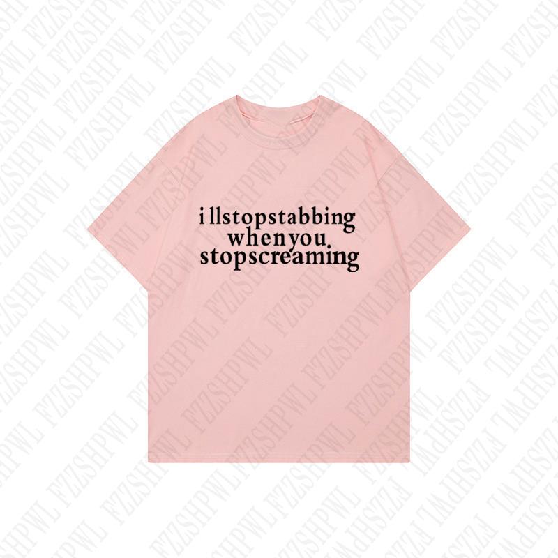 Unisex Y2K Cotton Tshirt Harajuku Letter Print Rock Goth Top Hiphop Streetwear Retro Tee Punk Casual Loose Short Sleeve Tshirt
