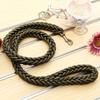Comfort-Strong 5-Foot Braided Dog Leash: Ideal for Effective Training & Enjoyable Walks. Durability Meets Comfort
