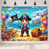 The Banner with a Pirate Theme Is Highly Suitable for Decorating Your Home, Garden, Studio, Outdoor Activity Venue or Any Room.