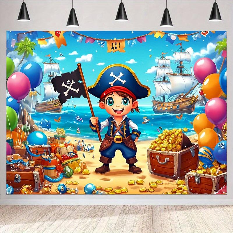 The Banner with a Pirate Theme Is Highly Suitable for Decorating Your Home, Garden, Studio, Outdoor Activity Venue or Any Room.