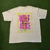 Camiseta Unisex Blanca de Manga Corta Wolf Alice Blue Weekend S-5XL LL313
