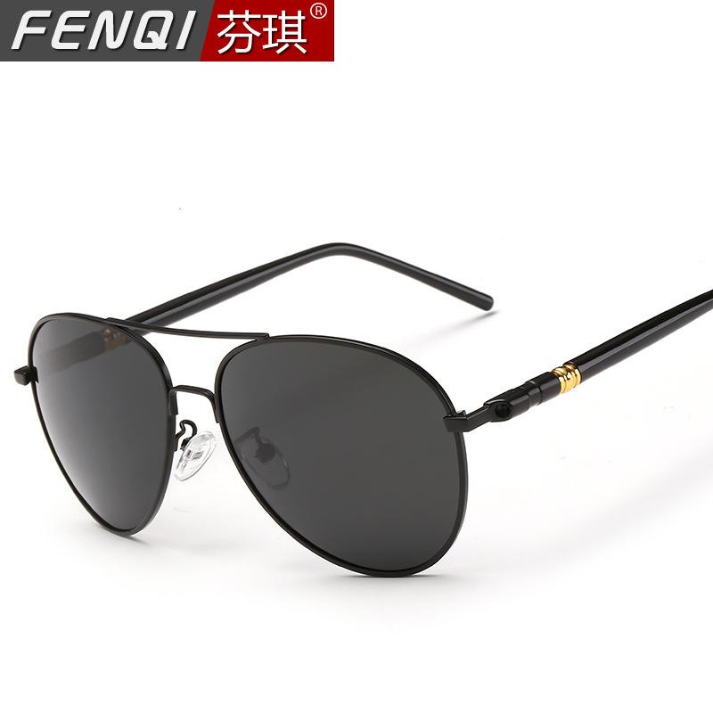 Sunglasses men's polarized sunglasses toad glasses round glasses new retro frame glasses