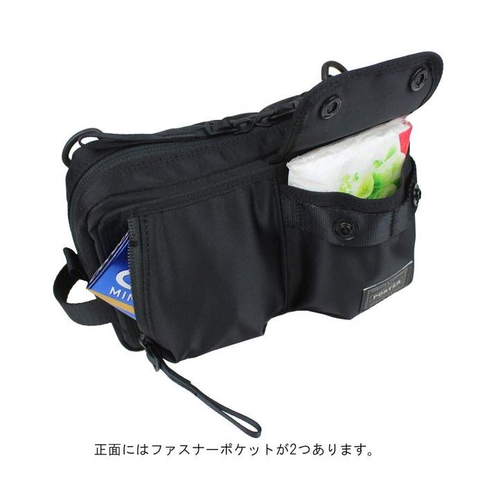 [Porter] COMPART Shoulder Bag 538-16166 Black W200mm x H125mm x D50mm