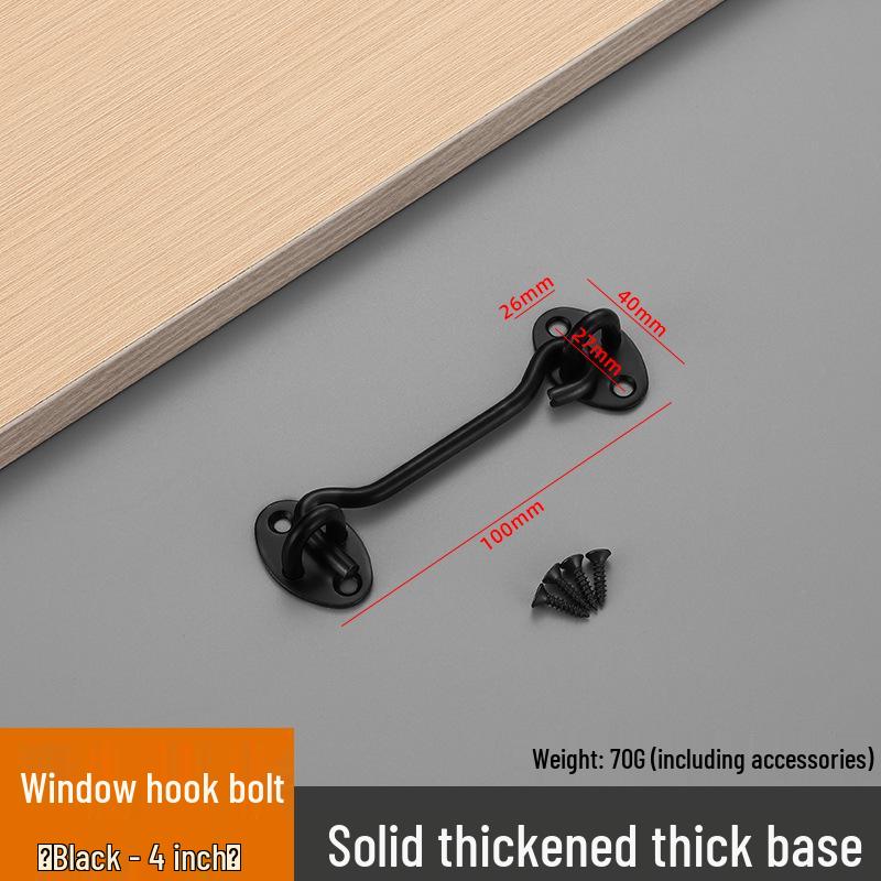 Stainless Steel Window and Door Windproof Hook Stopper