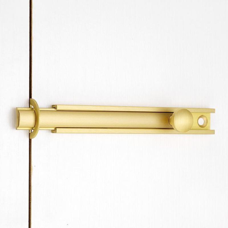 All-Copper Four-Color Universal Latch Security Sliding Door Lock Clear Chinese Latch Home Accessories