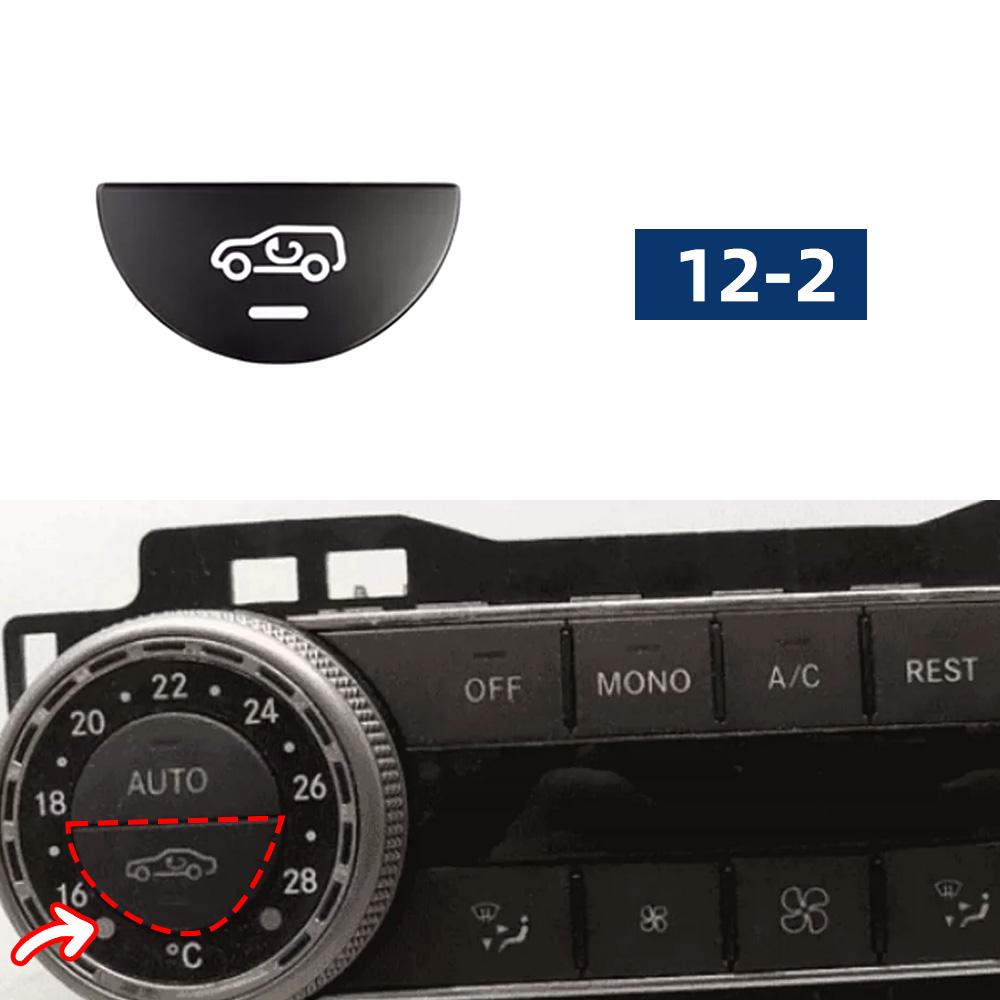 AC Air Conditioning Climate Control Switch Button for Mercedes Benz C ML SL CLS GLK GLE GLS G W204 X204 W218 W166 W292 W263 W231