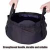 Portable Foldable Water Basin with Thickened Oxford Fabric 8.5L Collapsible Sink for Camping Travel Outdoor Multi-Purpose Washing Tub for Fruits Feet