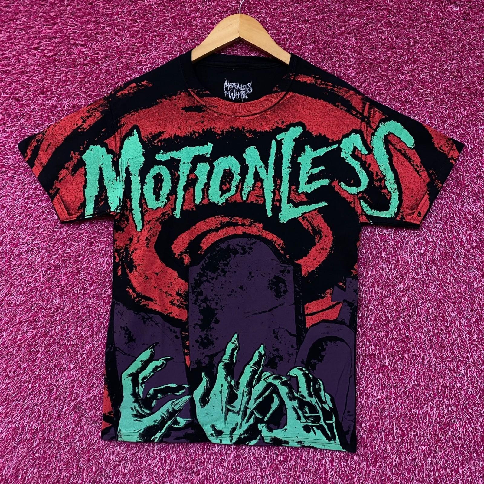 Футболка с принтом группы Motionless in White Creatures Metalcore S