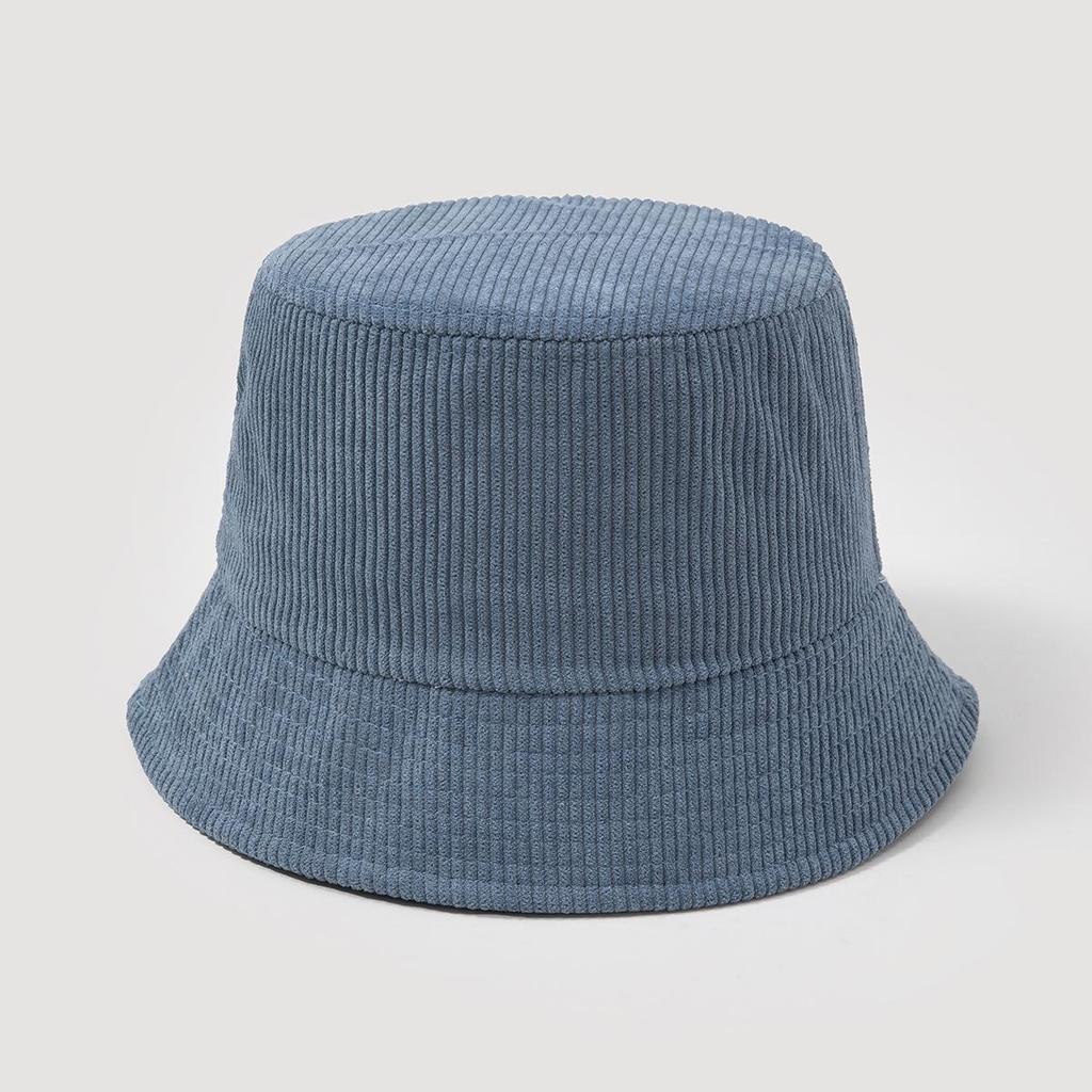 Cappello da Pescatore a Coste Stile Giapponese Retrò - Cappello a Secchiello Versatile e alla Moda per Uomo e Donna