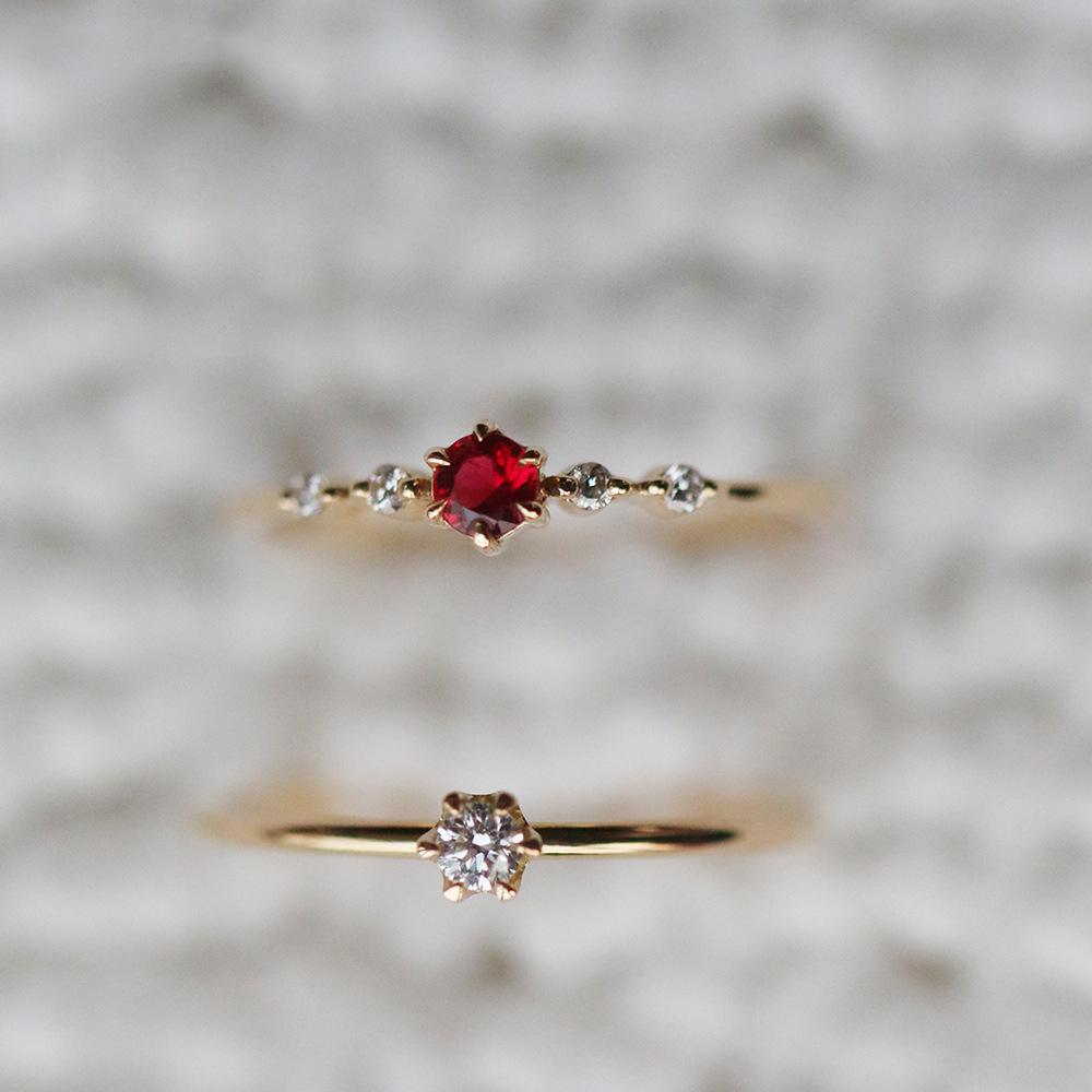 925 Sterling Silver Gold Plated Minimalist Women's Ring with Unique Design