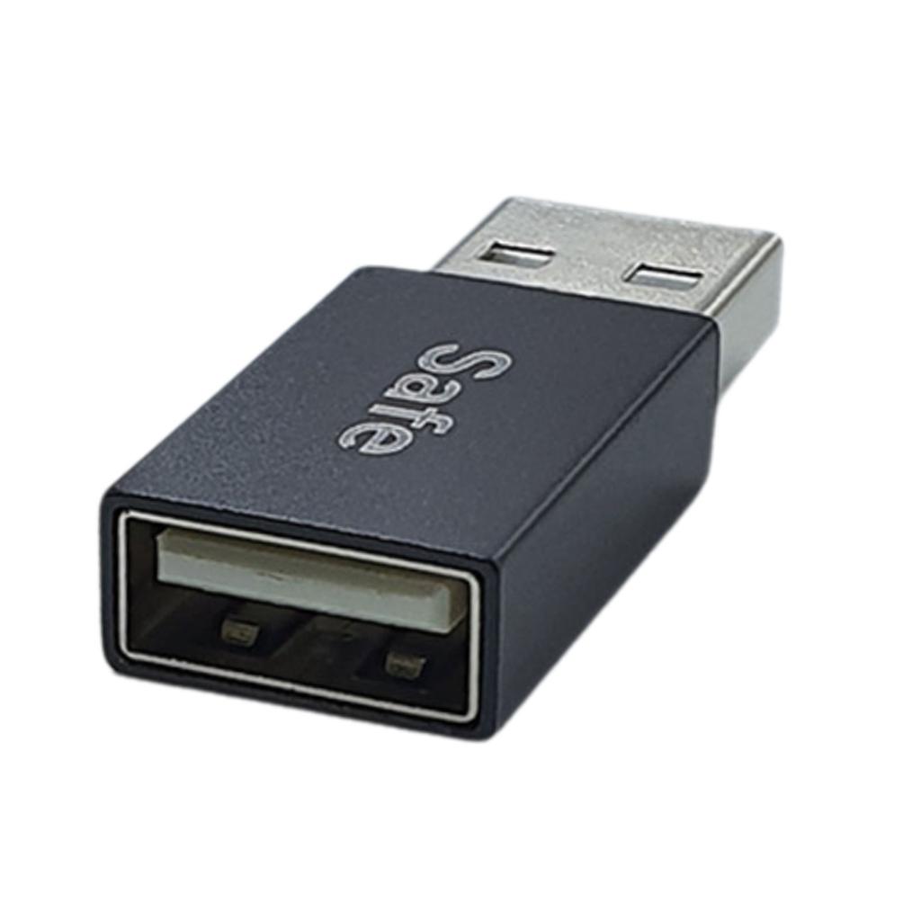 USB Data Blocker USB Male To Female Connection High Security Privacy Protections USB Adapter for Secure Charging