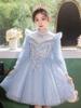 High-End Girls' Princess Formal Dress for Piano Performances and Evening Events