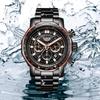 LIGE Fashion Luxury Quartz Man Watch Hollow Business Casual Stainless Steel Clock Waterproof Luminous Men's Watches Reloj Hombre