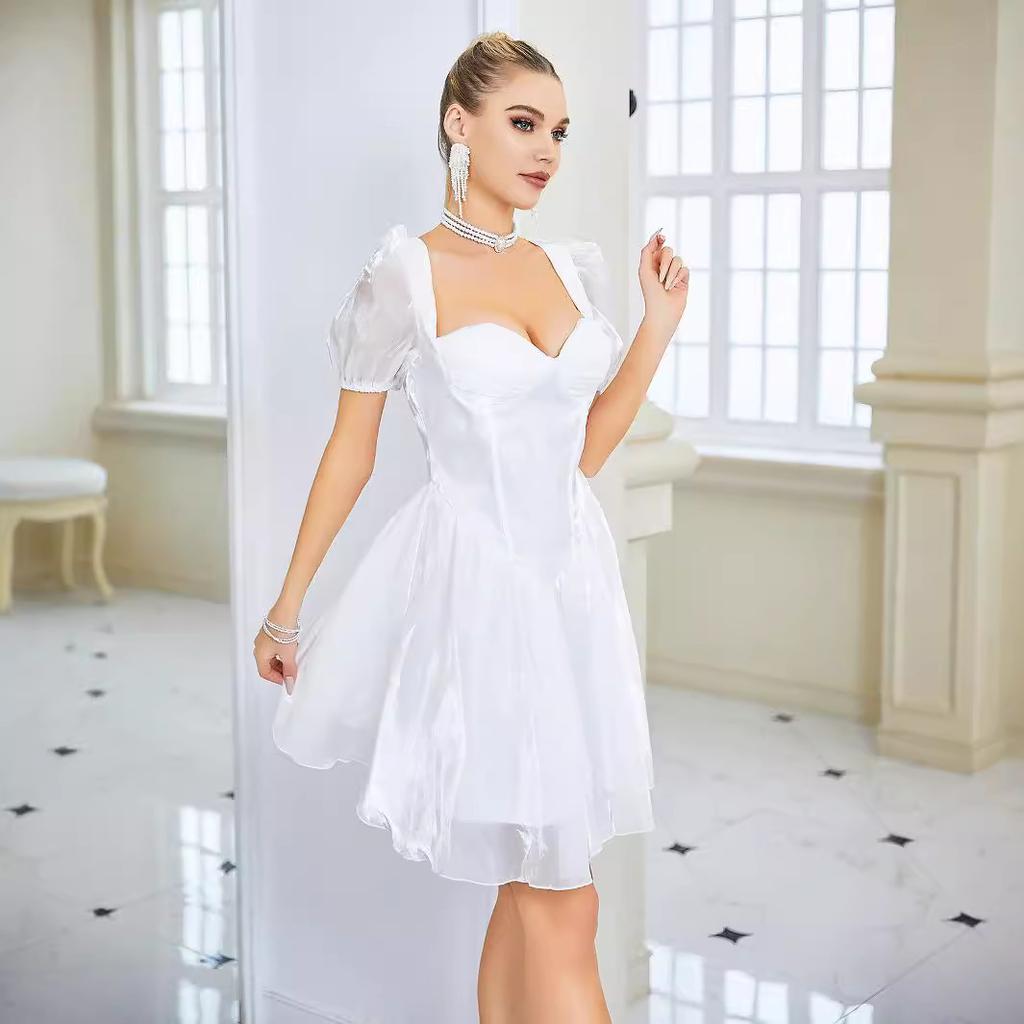 2025 Spring and Summer New Women's Clothing New Slim Dress Dress Short Skirt