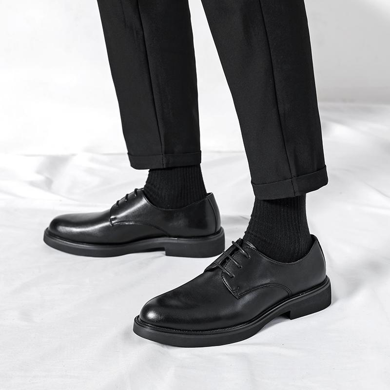 New casual men's leather shoes Comfortable daily minimalist style Office Business Leisure Party Classic hot selling shoes