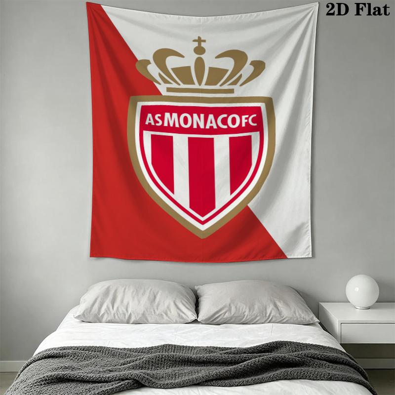 AS Monaco F Wall Tapestry Aesthetic Wall Hanging Printed Fabric Blanket Decorative Tapestries for Bedroom Living Room Home Decor