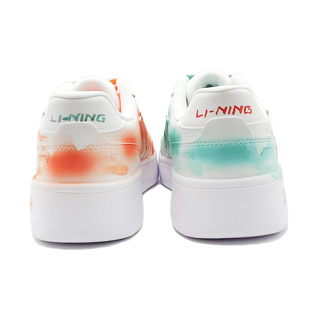 Li Ning Sycee Skateboard Shoes Men's Low top Orange/Blue AGCT339-6(Team-1083)-Random packaging bags
