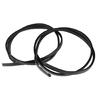 1 Pair Vehicle Roof Trim Durable Rubber Strips Reliable Weatherstrip 7555252190